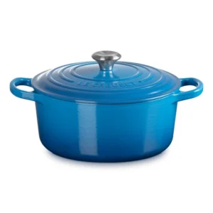 Le Creuset Cast Iron Casserole 22 cm, 3.3 L Blue